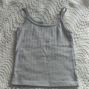 GAP Kids Gray Ribbed Camisole